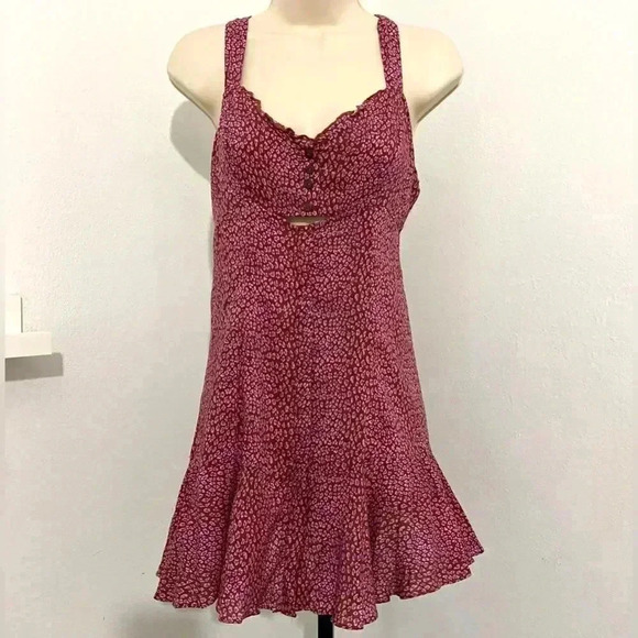 Free People New Make it Happen Babydoll Slip Dress - Picture 7 of 16